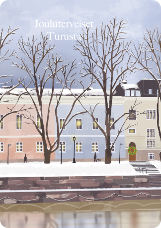 Joulukortti Turku Jokiranta